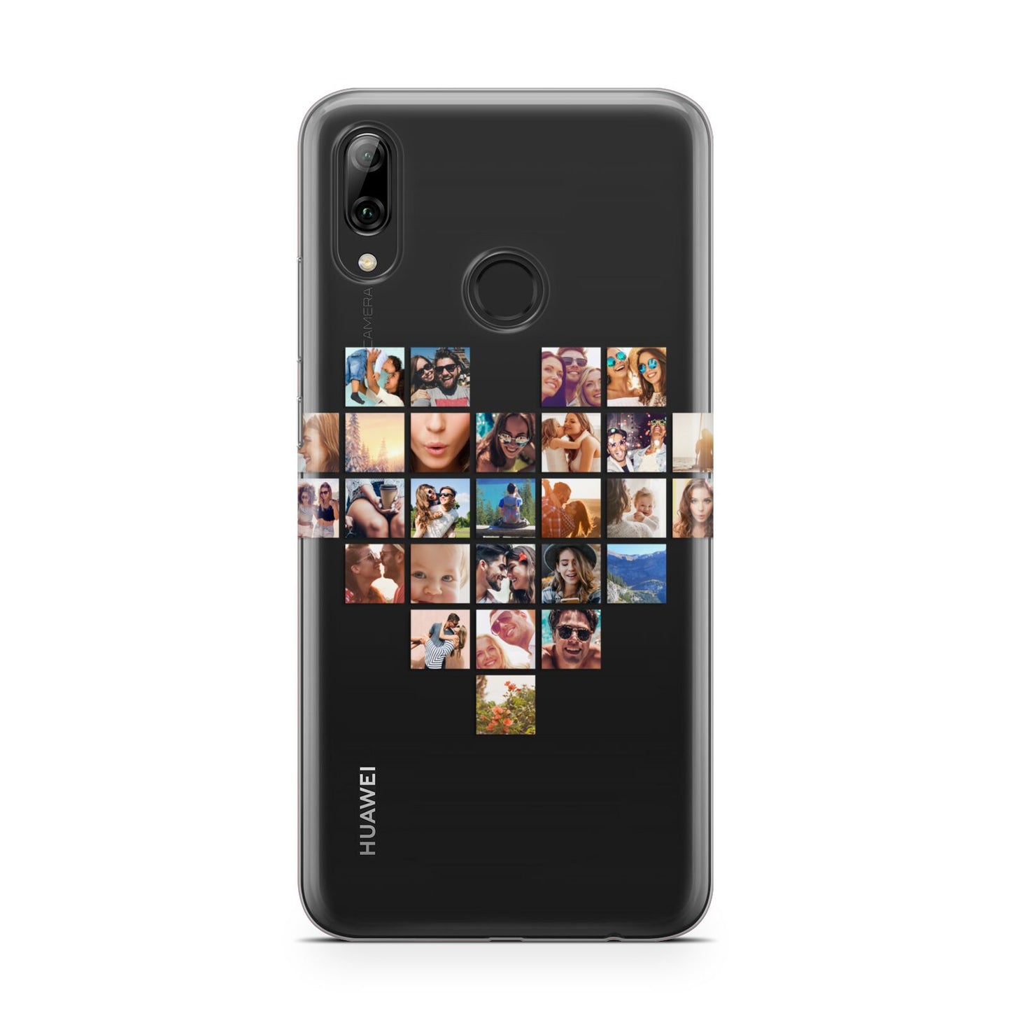 Large Heart Photo Montage Upload Huawei Y7 2019