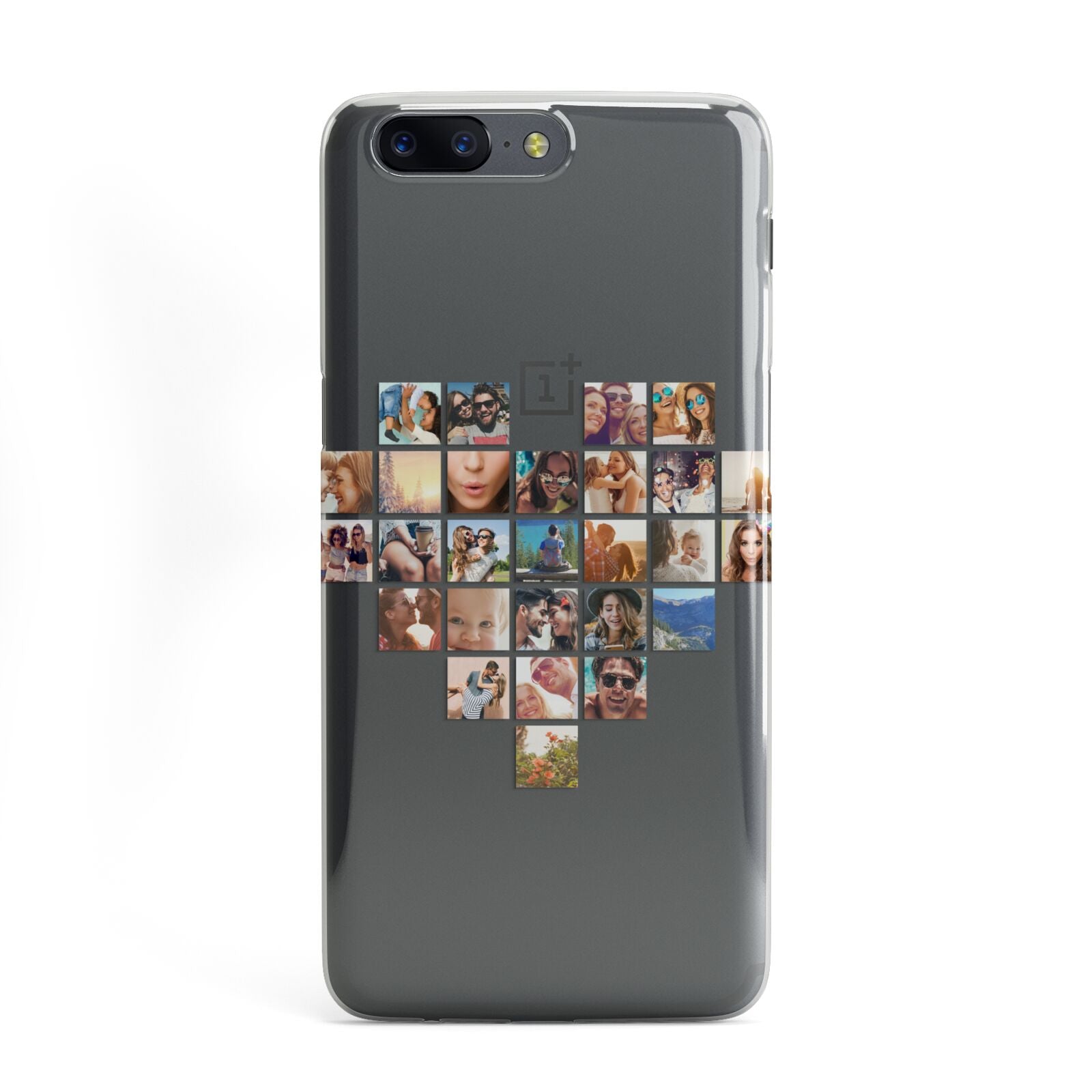 Large Heart Photo Montage Upload OnePlus Case