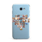 Large Heart Photo Montage Upload Samsung Galaxy A7 2017 Case
