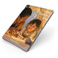 Large Mothers Day Photo with Name Apple iPad Case on Grey iPad Side View