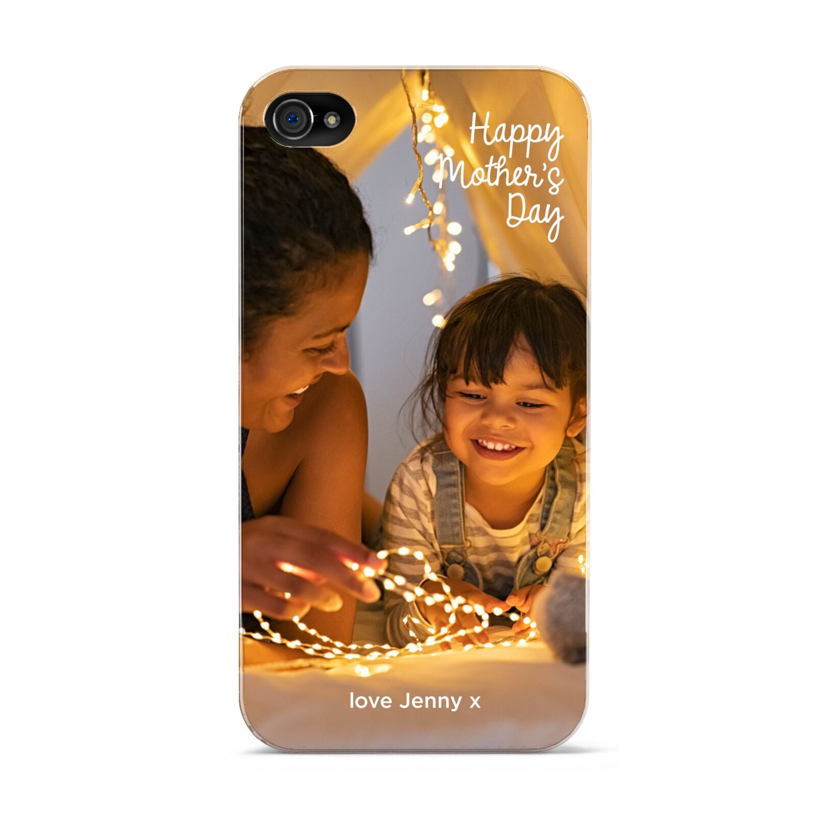 Large Mothers Day Photo with Name Apple iPhone 4s Case