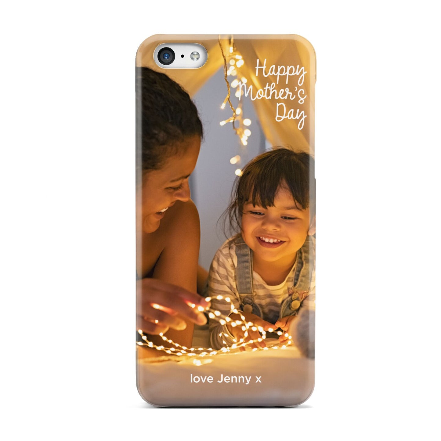 Large Mothers Day Photo with Name Apple iPhone 5c Case