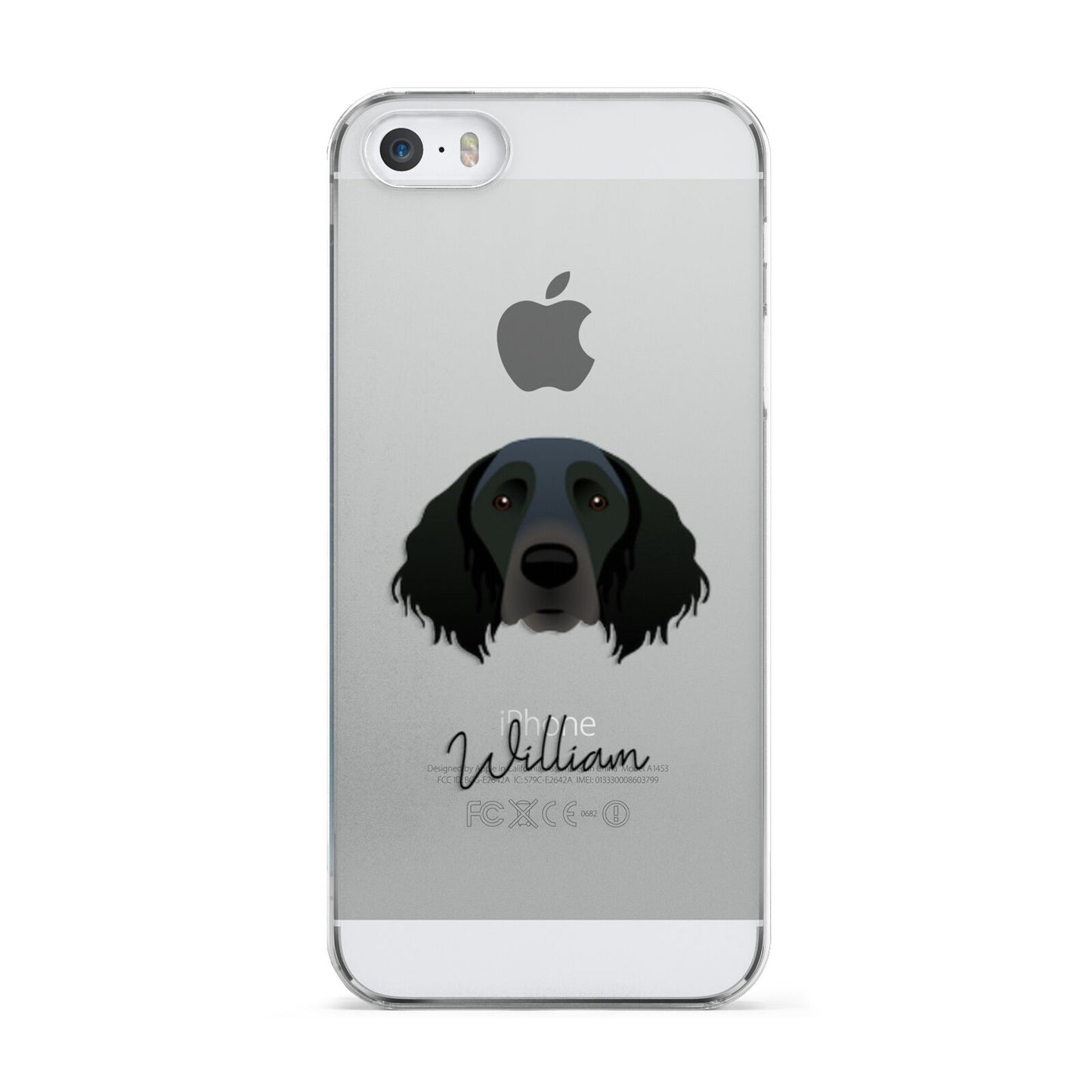Large Munsterlander Personalised Apple iPhone 5 Case