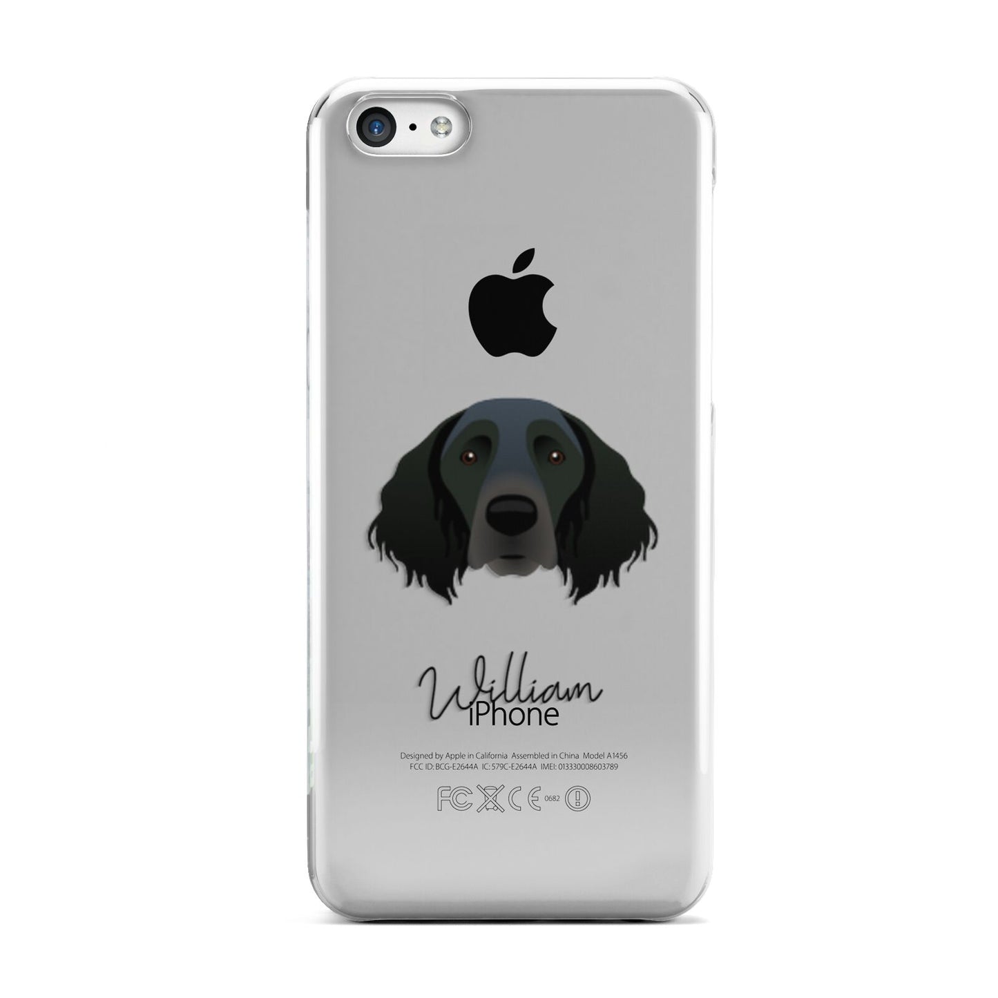 Large Munsterlander Personalised Apple iPhone 5c Case
