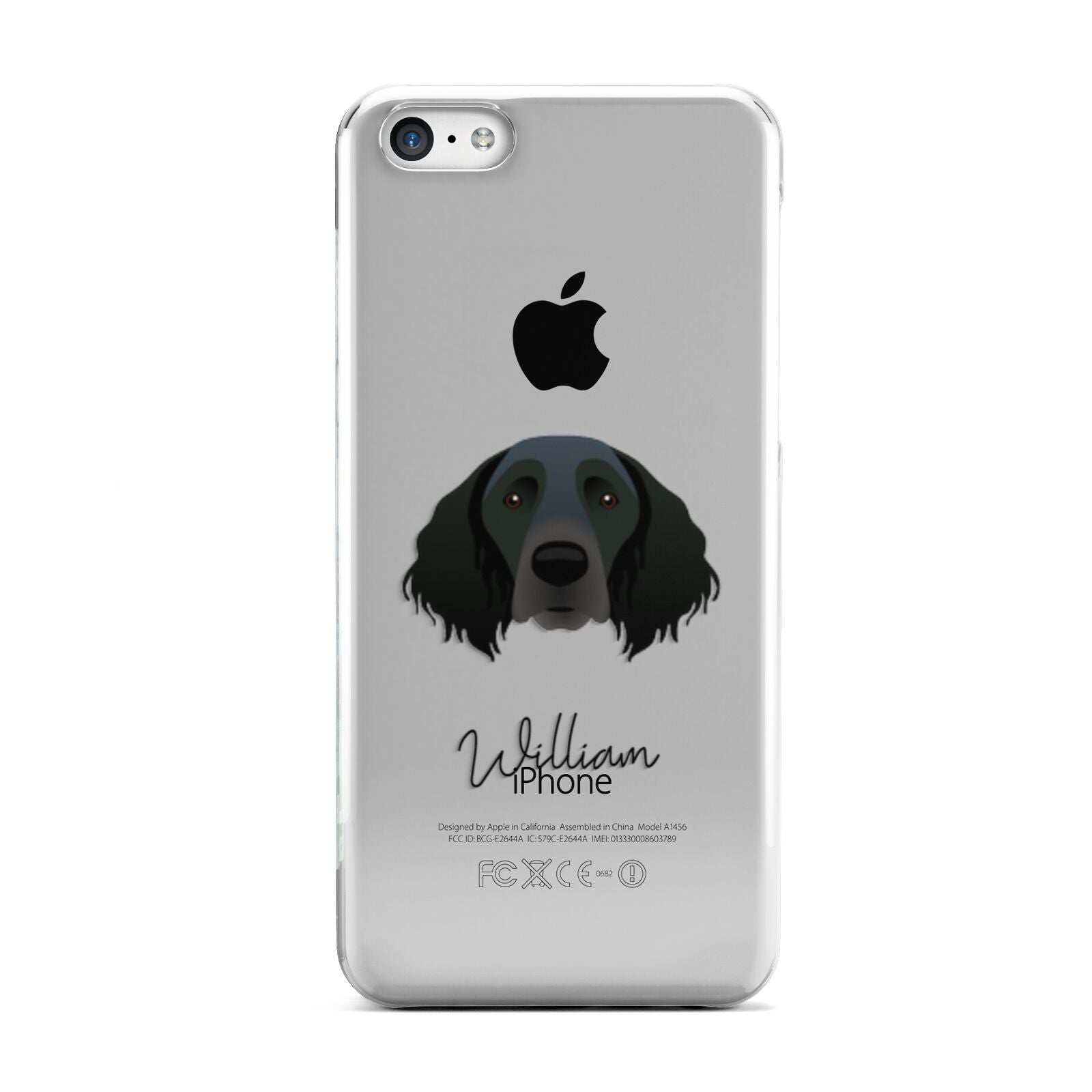 Large Munsterlander Personalised Apple iPhone 5c Case