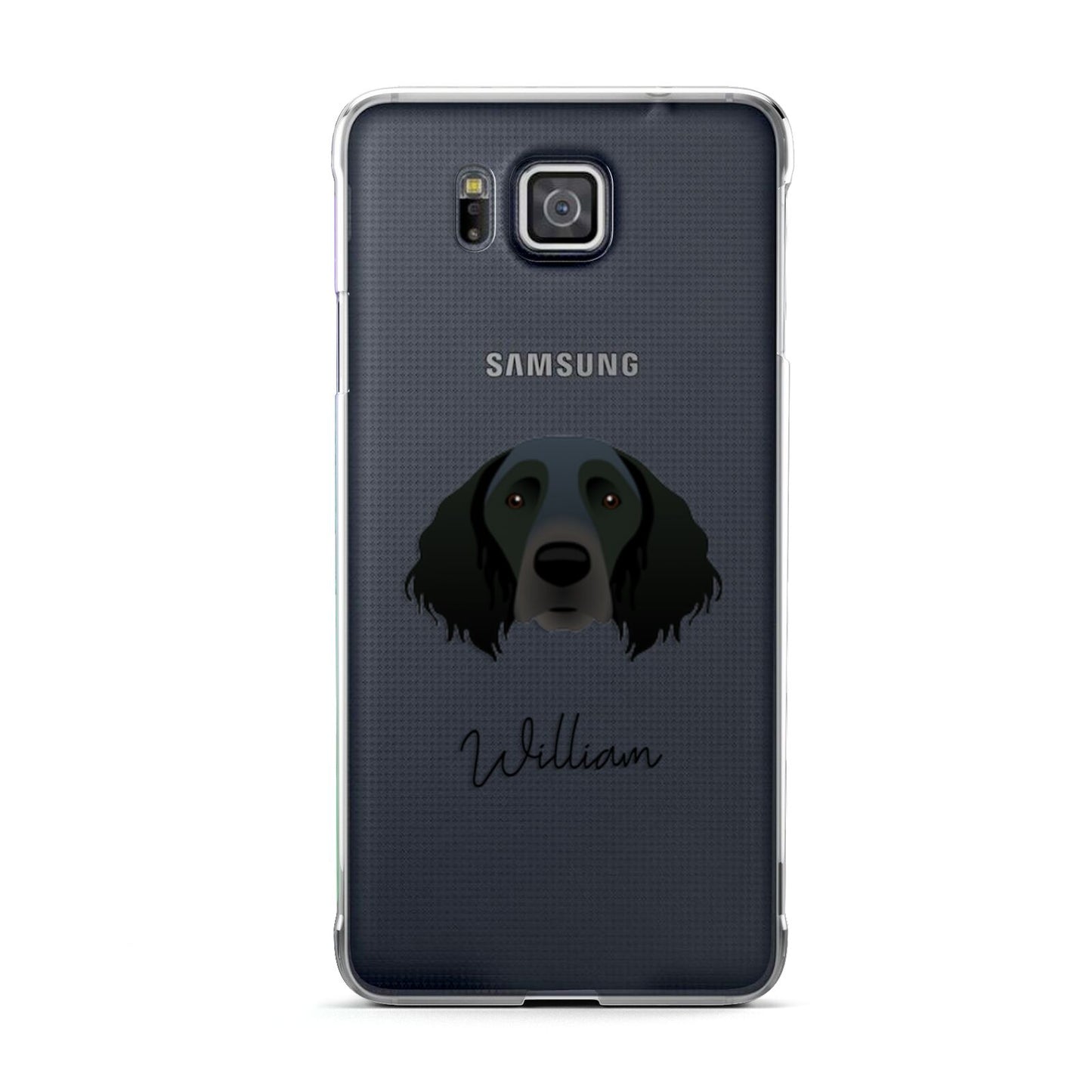 Large Munsterlander Personalised Samsung Galaxy Alpha Case