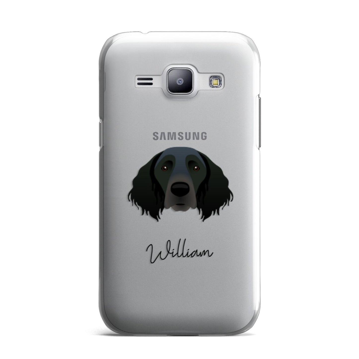 Large Munsterlander Personalised Samsung Galaxy J1 2015 Case