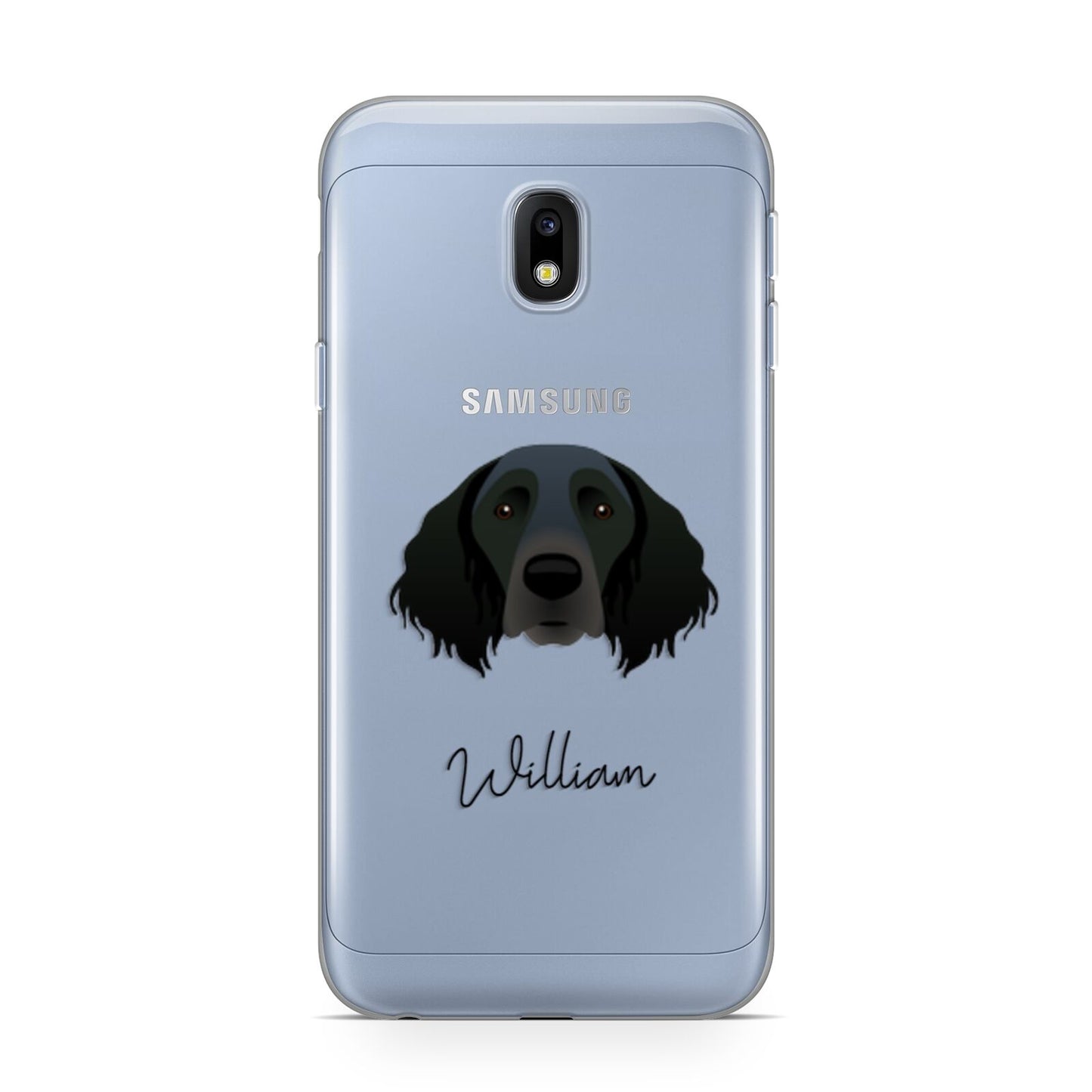 Large Munsterlander Personalised Samsung Galaxy J3 2017 Case