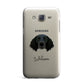 Large Munsterlander Personalised Samsung Galaxy J7 Case
