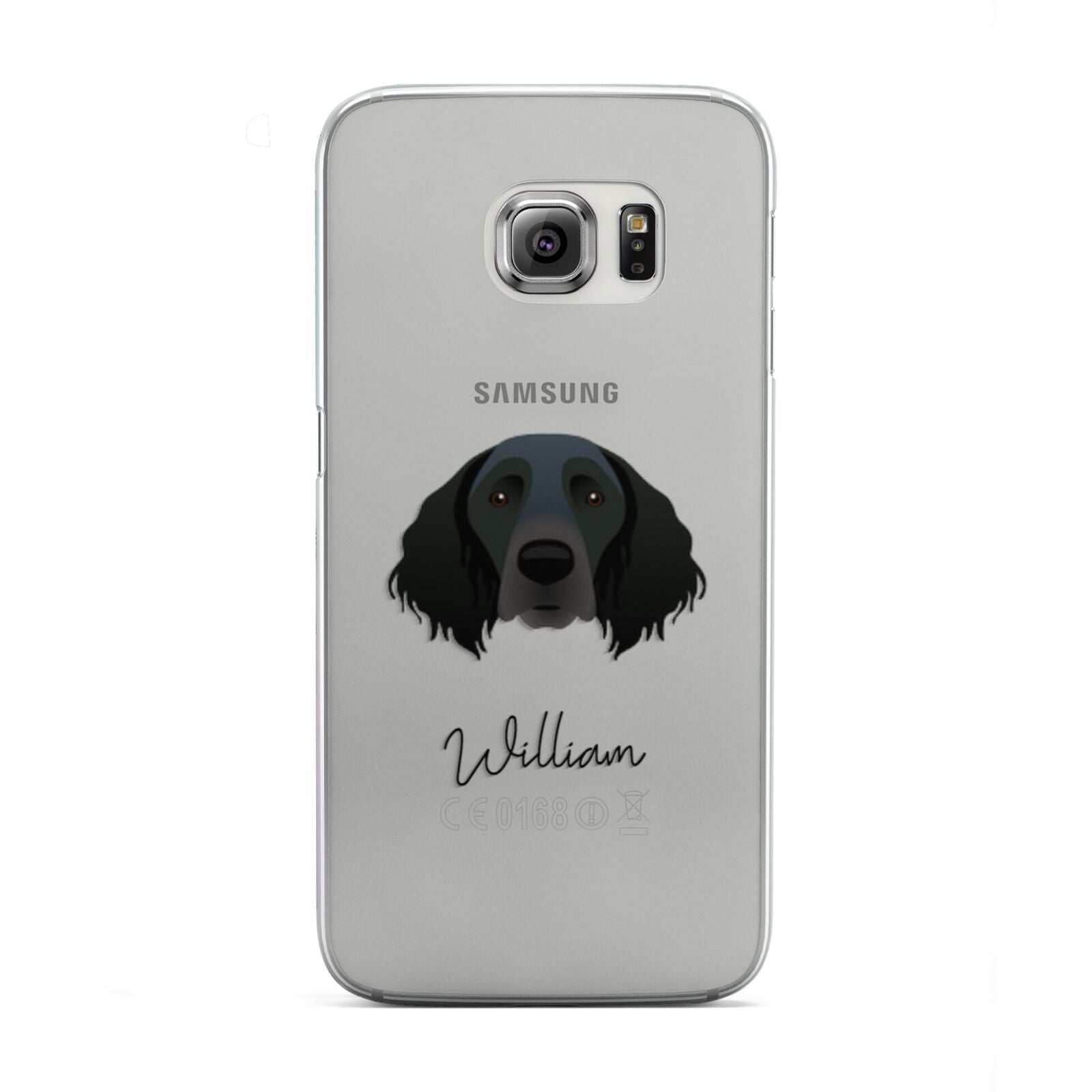 Large Munsterlander Personalised Samsung Galaxy S6 Edge Case
