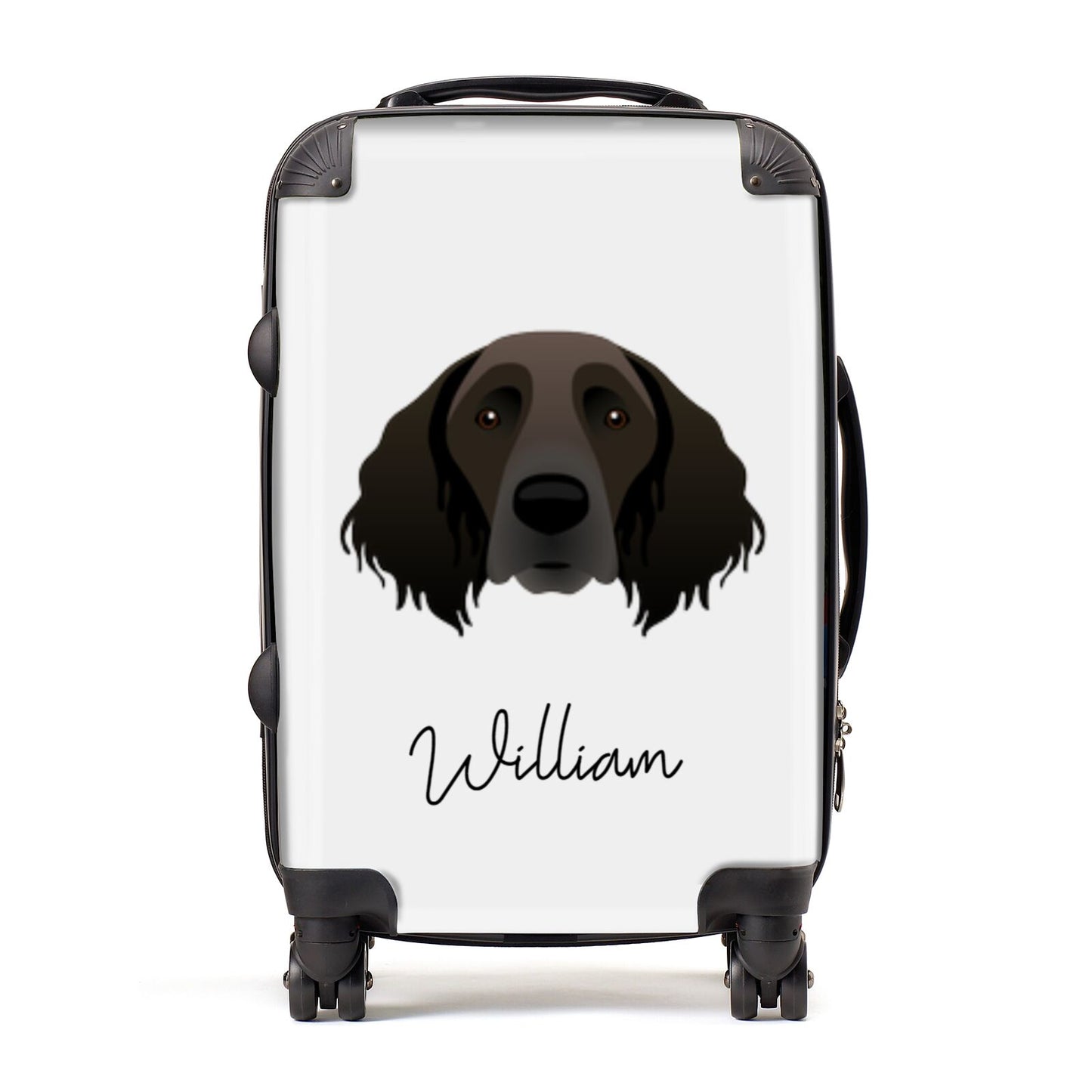 Large Munsterlander Personalised Suitcase