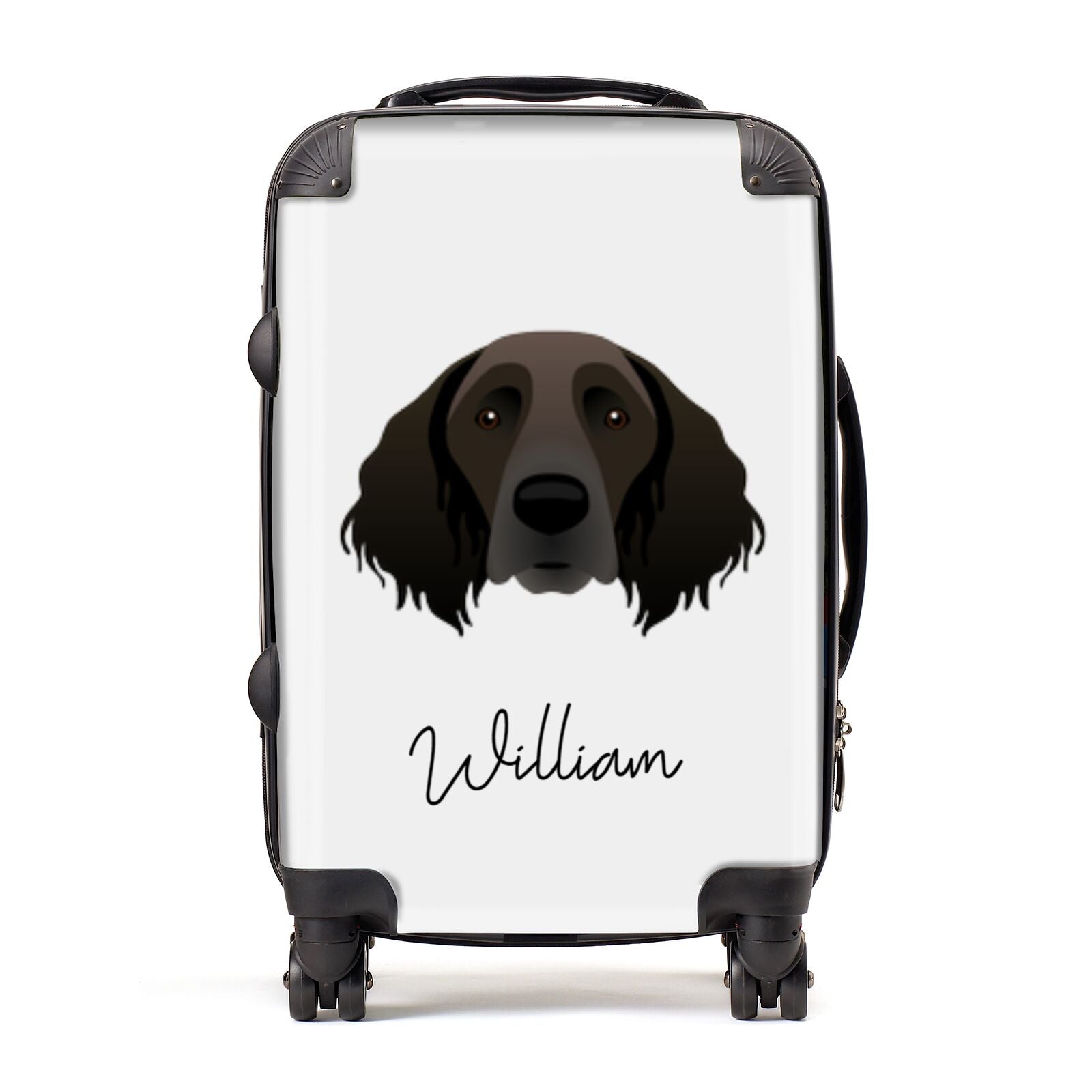 Large Munsterlander Personalised Suitcase