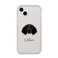 Large Munsterlander Personalised iPhone 14 Plus Clear Tough Case Starlight