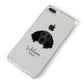 Large Munsterlander Personalised iPhone 8 Plus Bumper Case on Silver iPhone Alternative Image