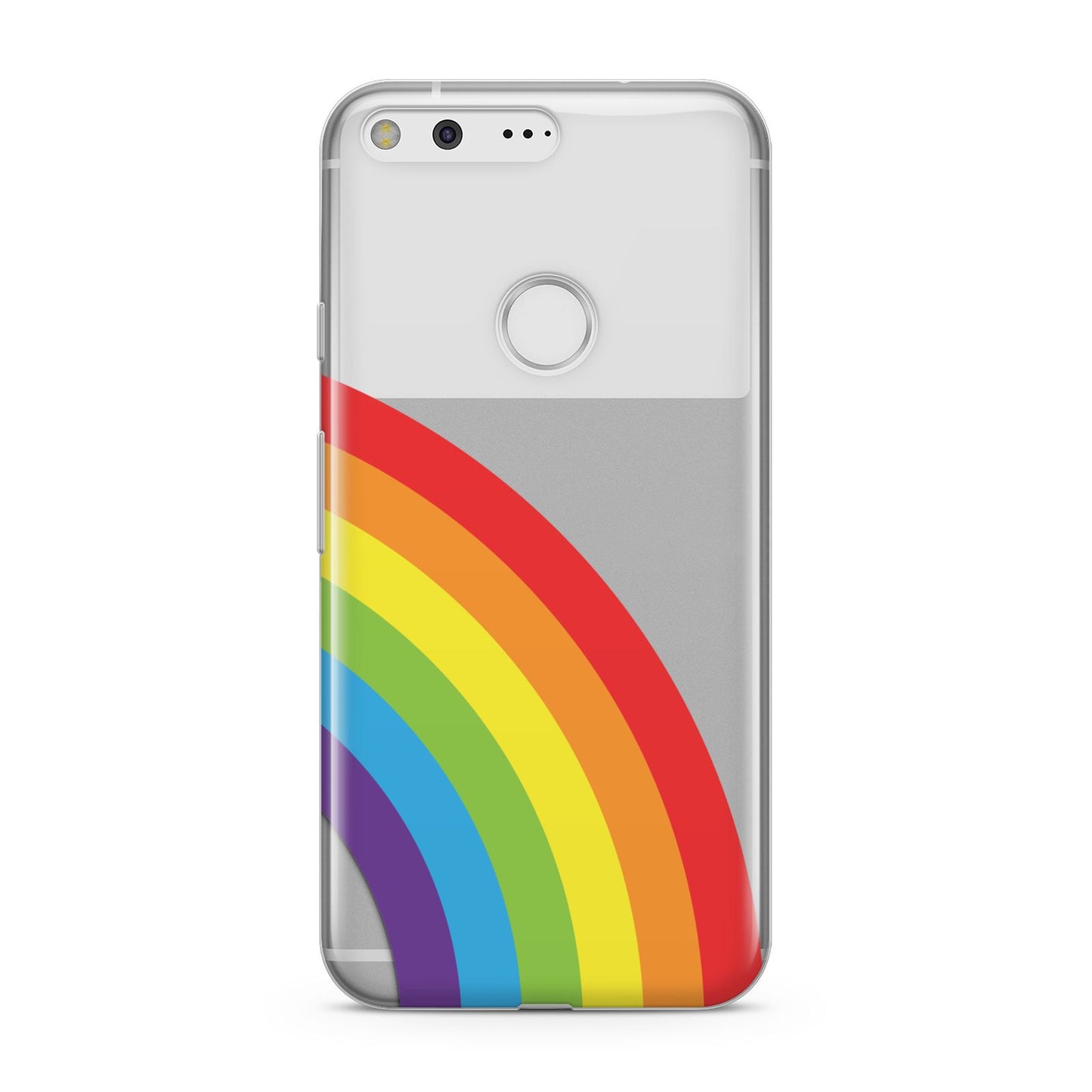 Large Rainbow Google Pixel Case