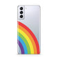 Large Rainbow Samsung S21 Plus Case