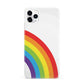 Large Rainbow iPhone 11 Pro Max 3D Snap Case