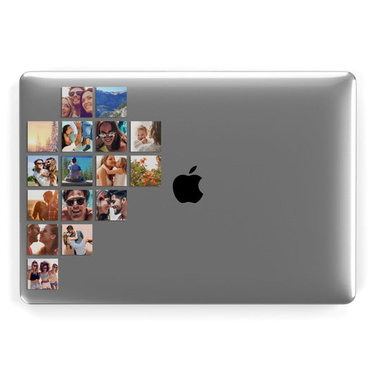 Left Diagonal Photo Montage Upload Apple MacBook Case