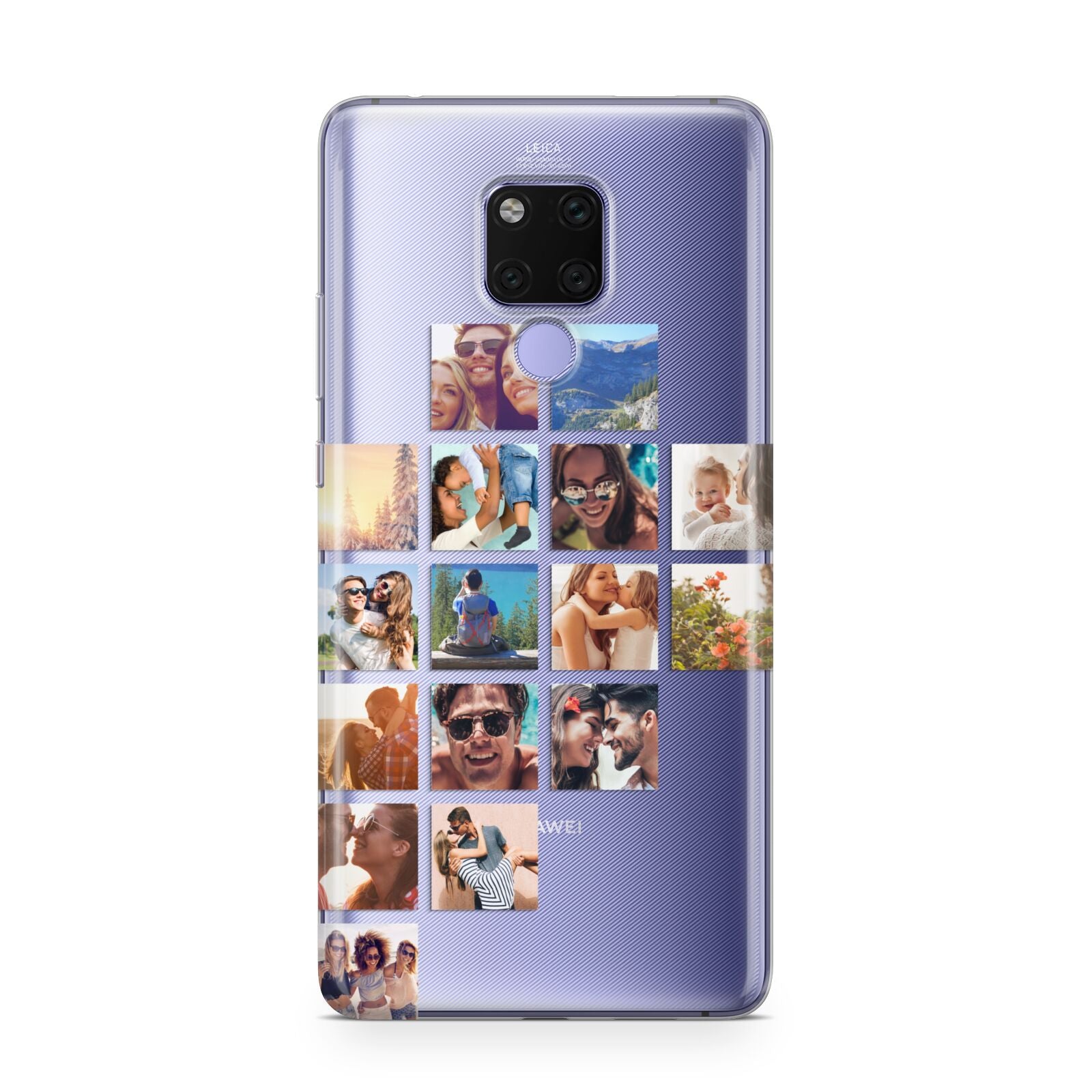 Left Diagonal Photo Montage Upload Huawei Mate 20X Phone Case