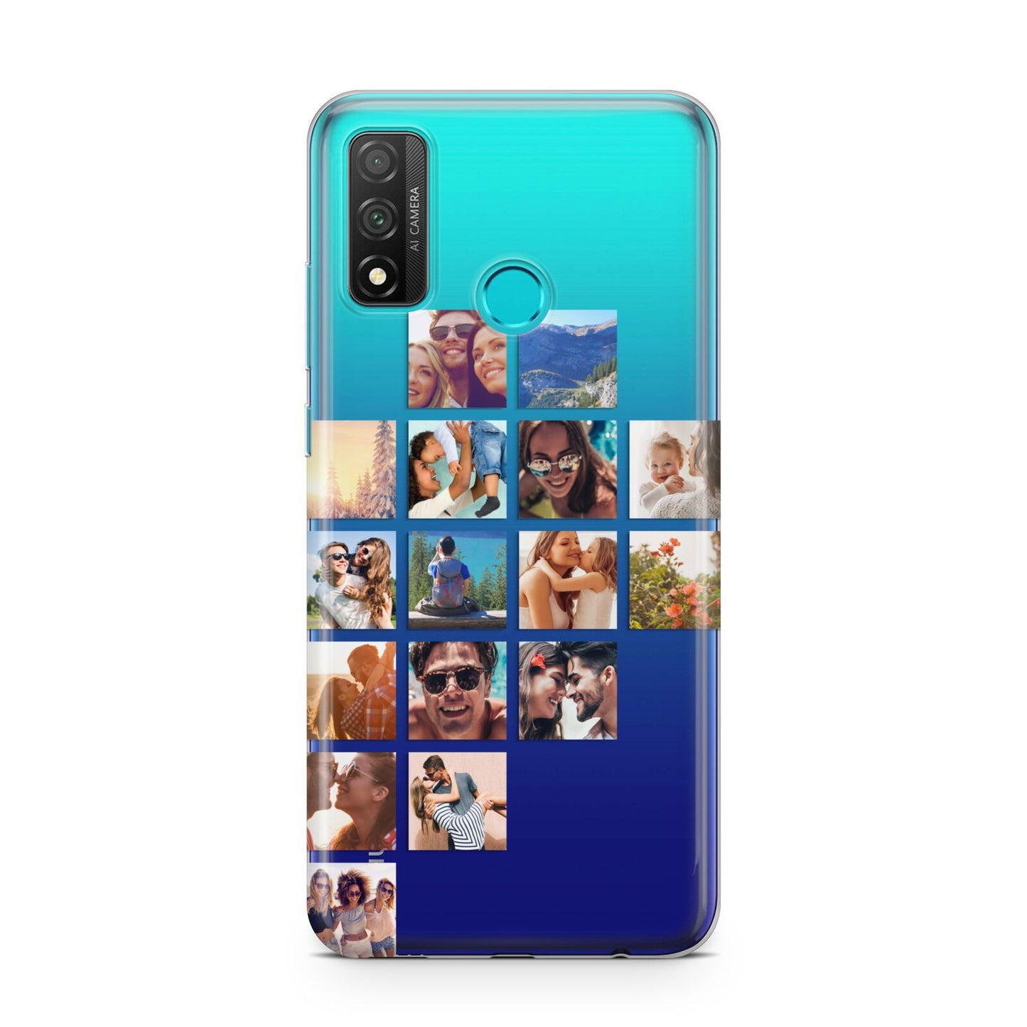 Left Diagonal Photo Montage Upload Huawei P Smart 2020