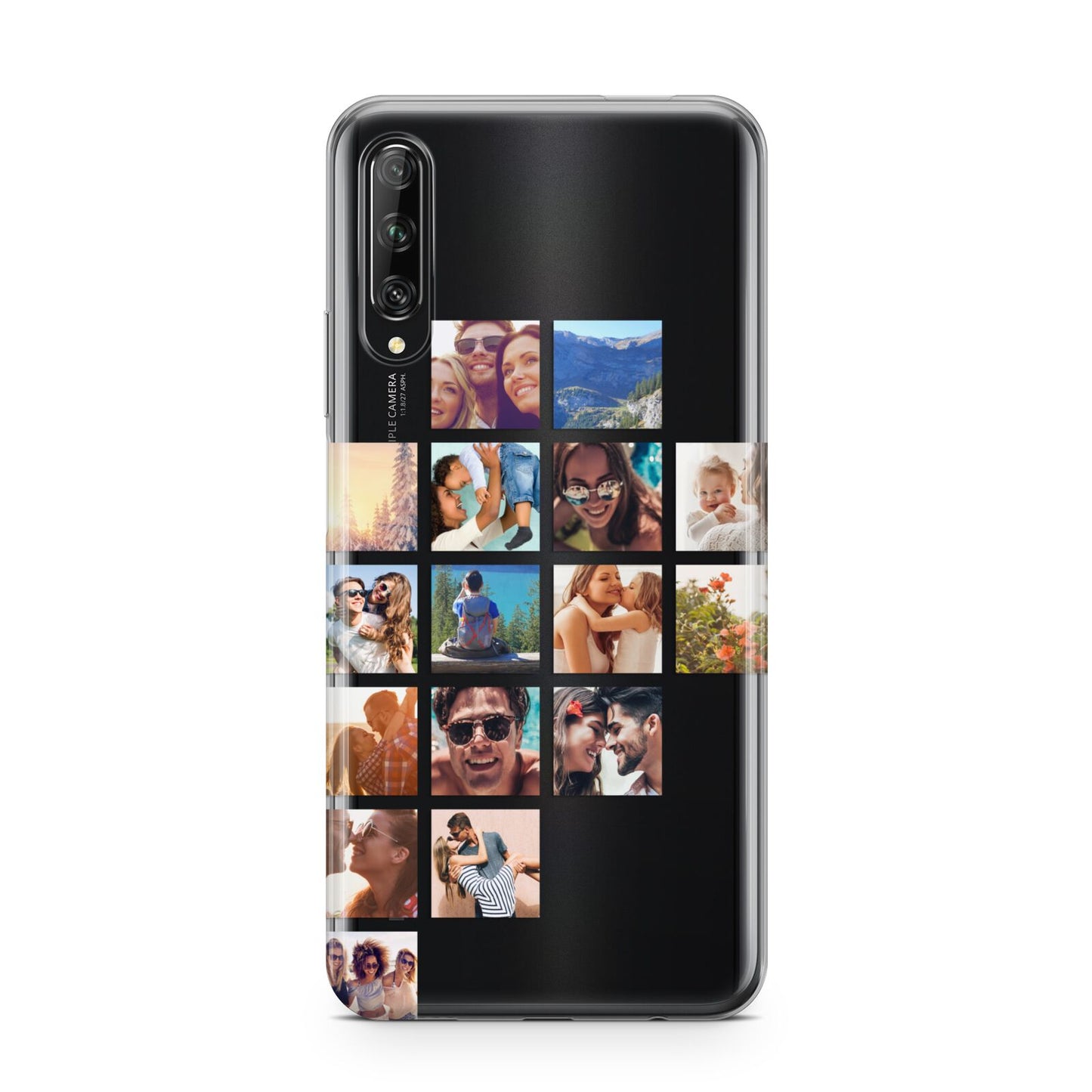 Left Diagonal Photo Montage Upload Huawei P Smart Pro 2019