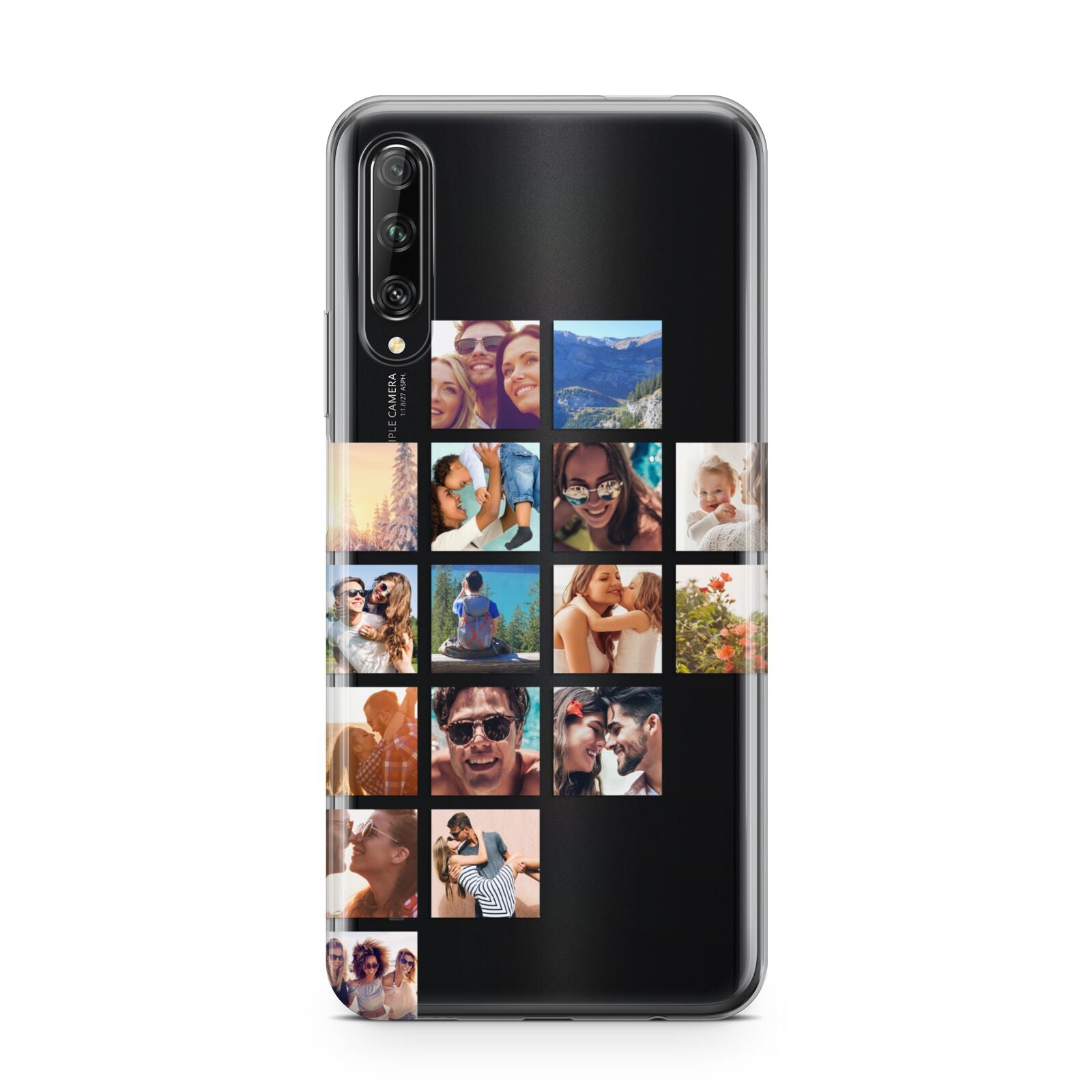 Left Diagonal Photo Montage Upload Huawei P Smart Pro 2019