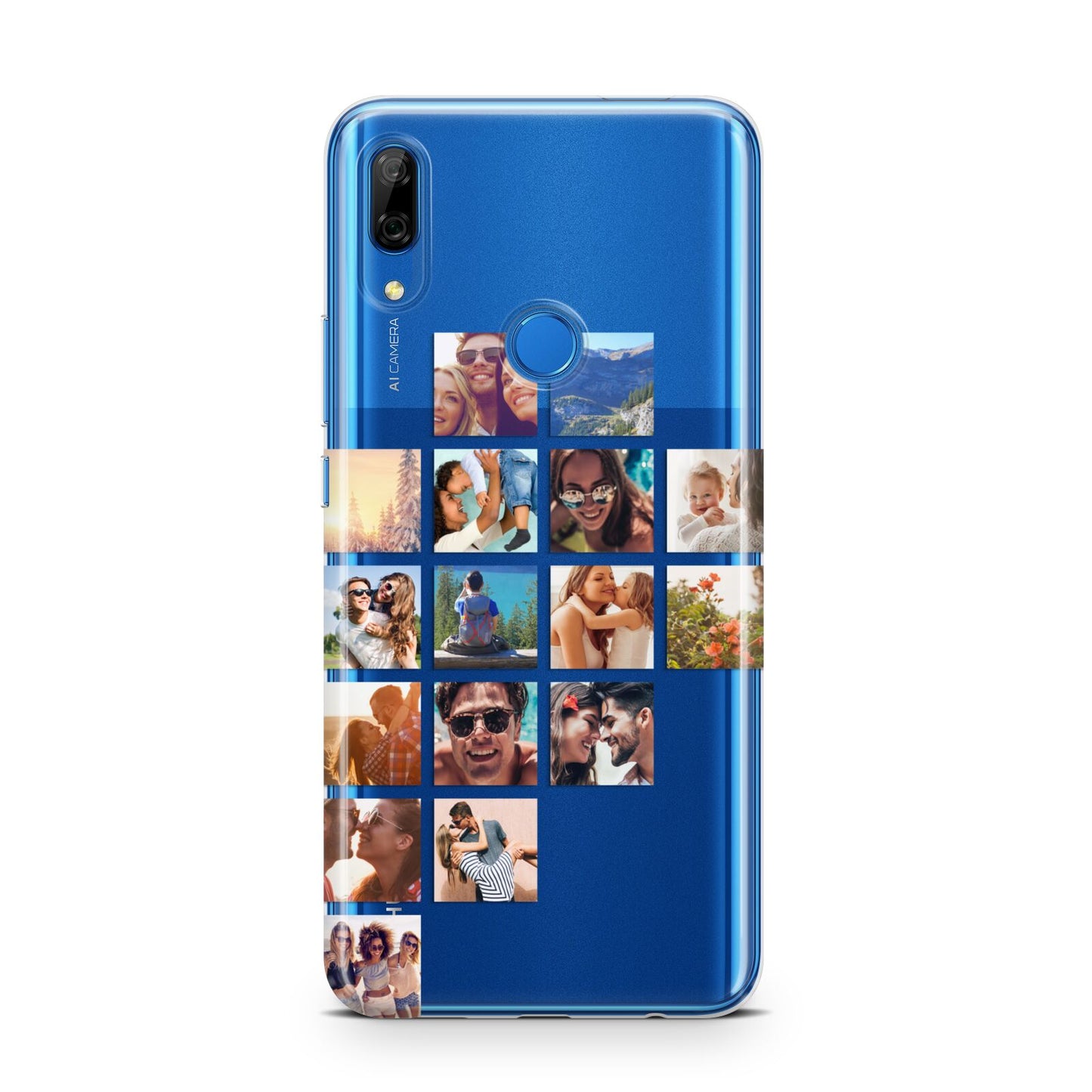 Left Diagonal Photo Montage Upload Huawei P Smart Z