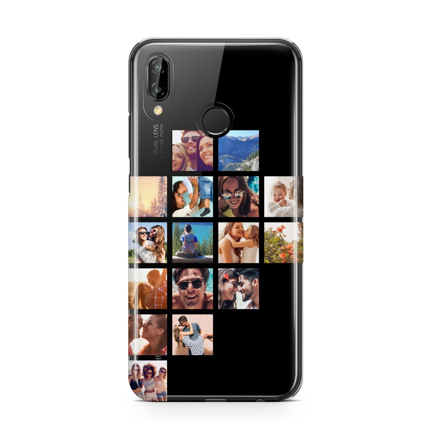 Left Diagonal Photo Montage Upload Huawei P20 Lite Phone Case