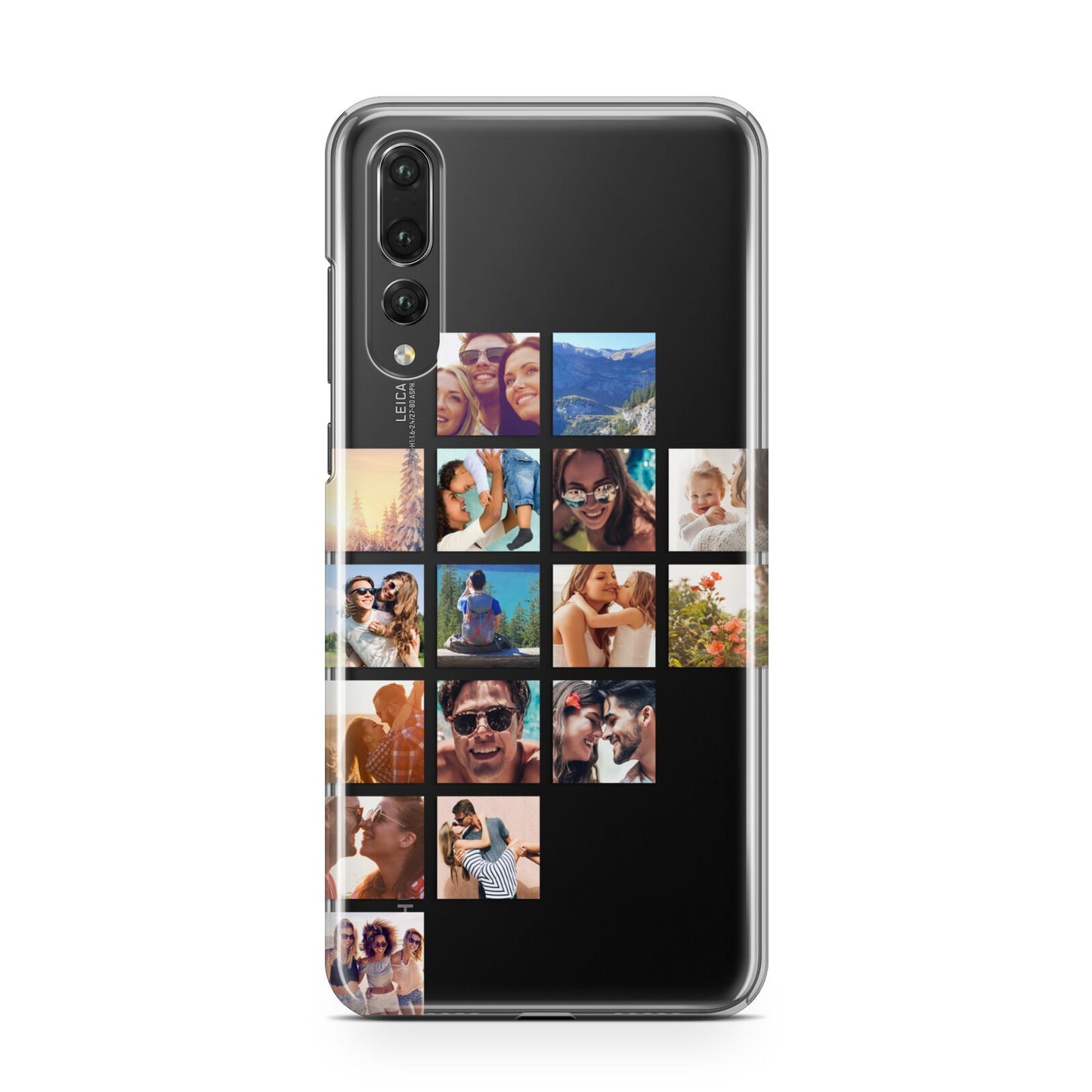 Left Diagonal Photo Montage Upload Huawei P20 Pro Phone Case