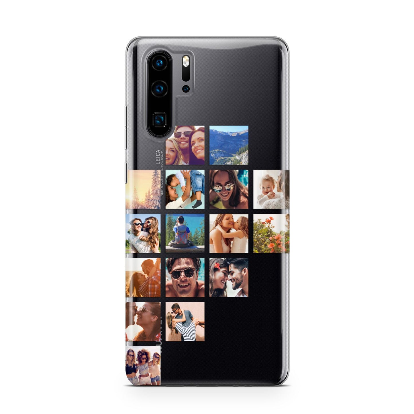 Left Diagonal Photo Montage Upload Huawei P30 Pro Phone Case