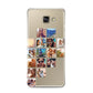 Left Diagonal Photo Montage Upload Samsung Galaxy A3 2016 Case on gold phone