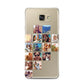 Left Diagonal Photo Montage Upload Samsung Galaxy A7 2016 Case on gold phone