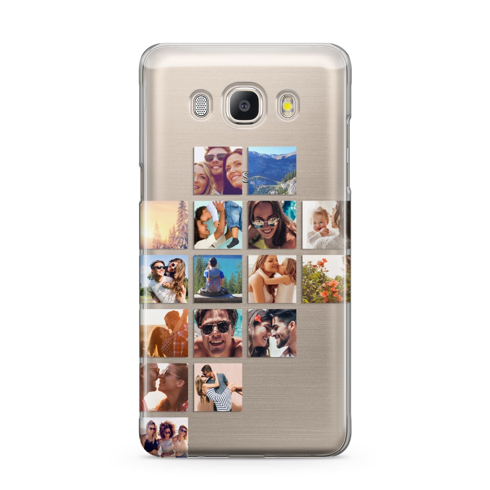Left Diagonal Photo Montage Upload Samsung Galaxy J5 2016 Case