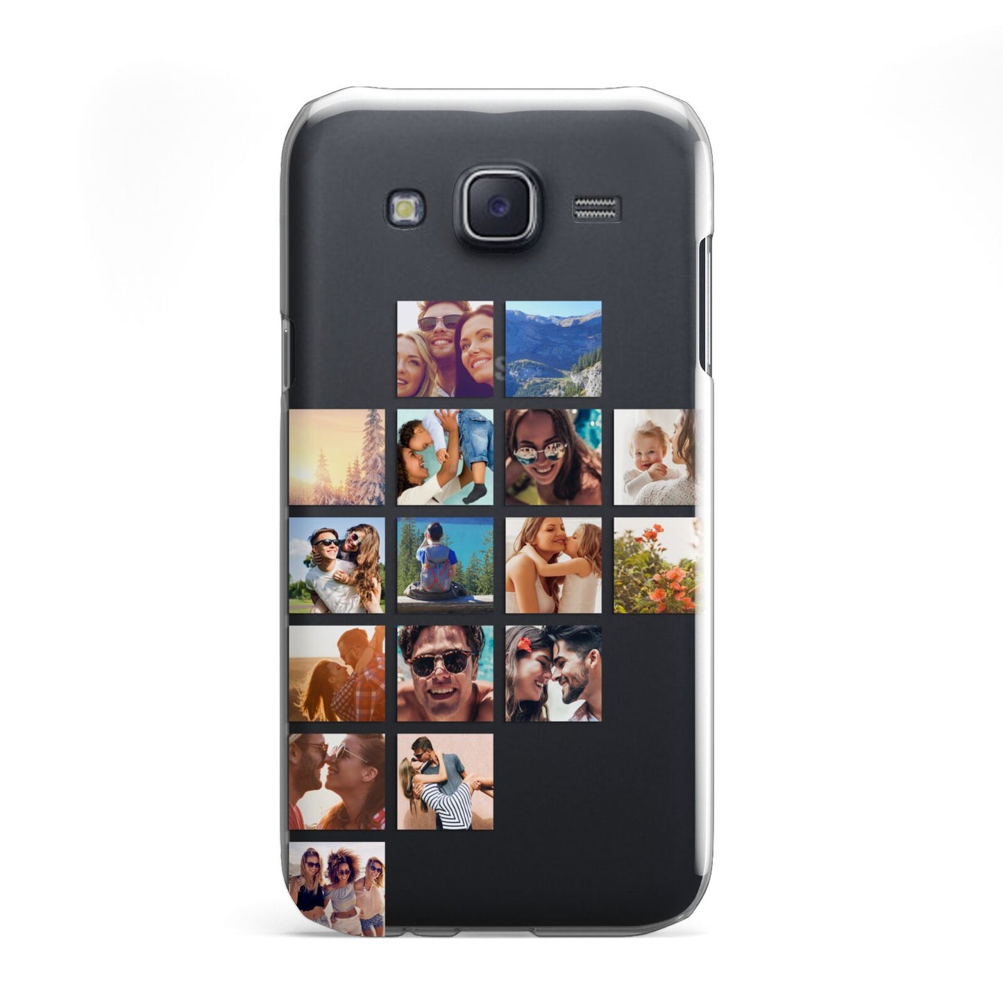 Left Diagonal Photo Montage Upload Samsung Galaxy J5 Case