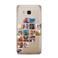 Left Diagonal Photo Montage Upload Samsung Galaxy J7 2016 Case on gold phone