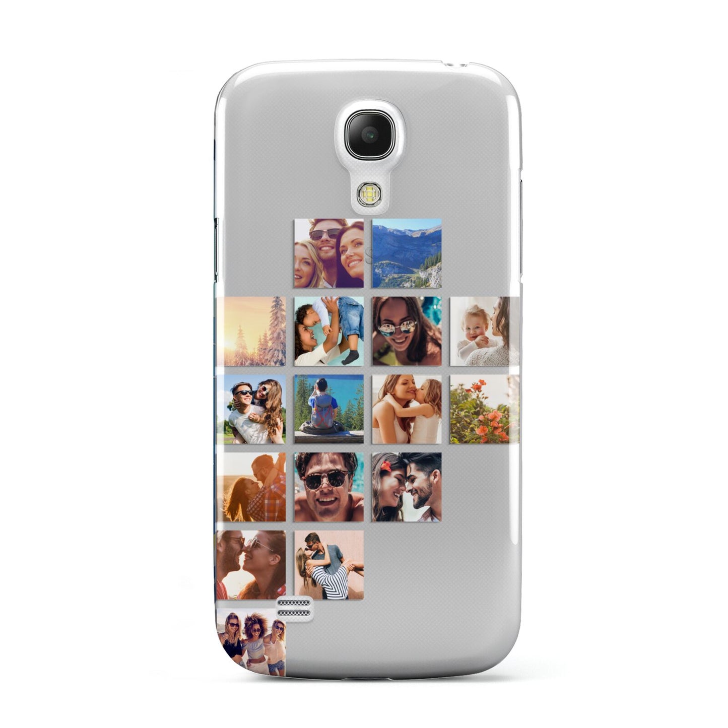 Left Diagonal Photo Montage Upload Samsung Galaxy S4 Mini Case