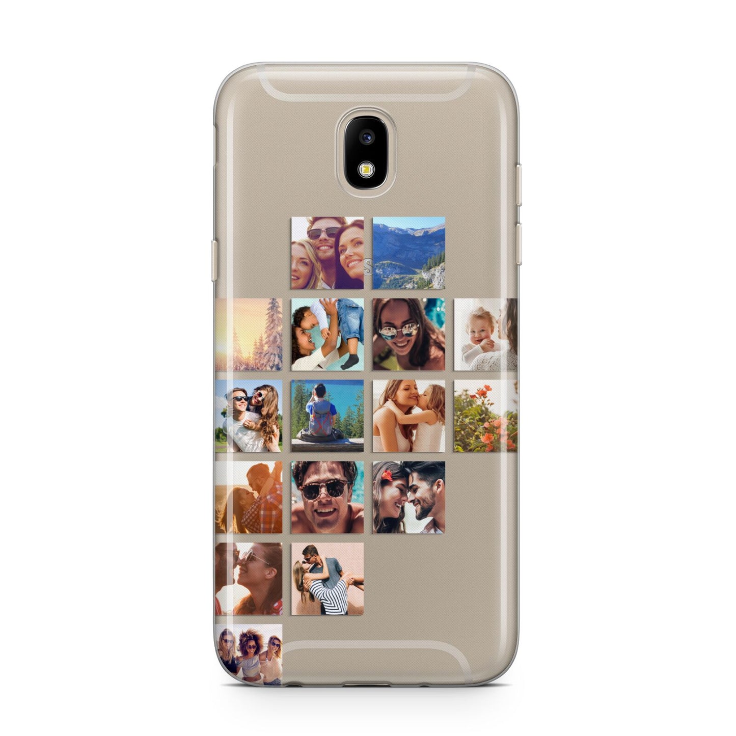 Left Diagonal Photo Montage Upload Samsung J5 2017 Case