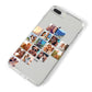 Left Diagonal Photo Montage Upload iPhone 8 Plus Bumper Case on Silver iPhone Alternative Image