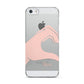 Left Hand in Half Heart with Name Apple iPhone 5 Case