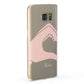 Left Hand in Half Heart with Name Samsung Galaxy Case Fourty Five Degrees