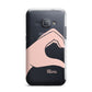 Left Hand in Half Heart with Name Samsung Galaxy J1 2016 Case
