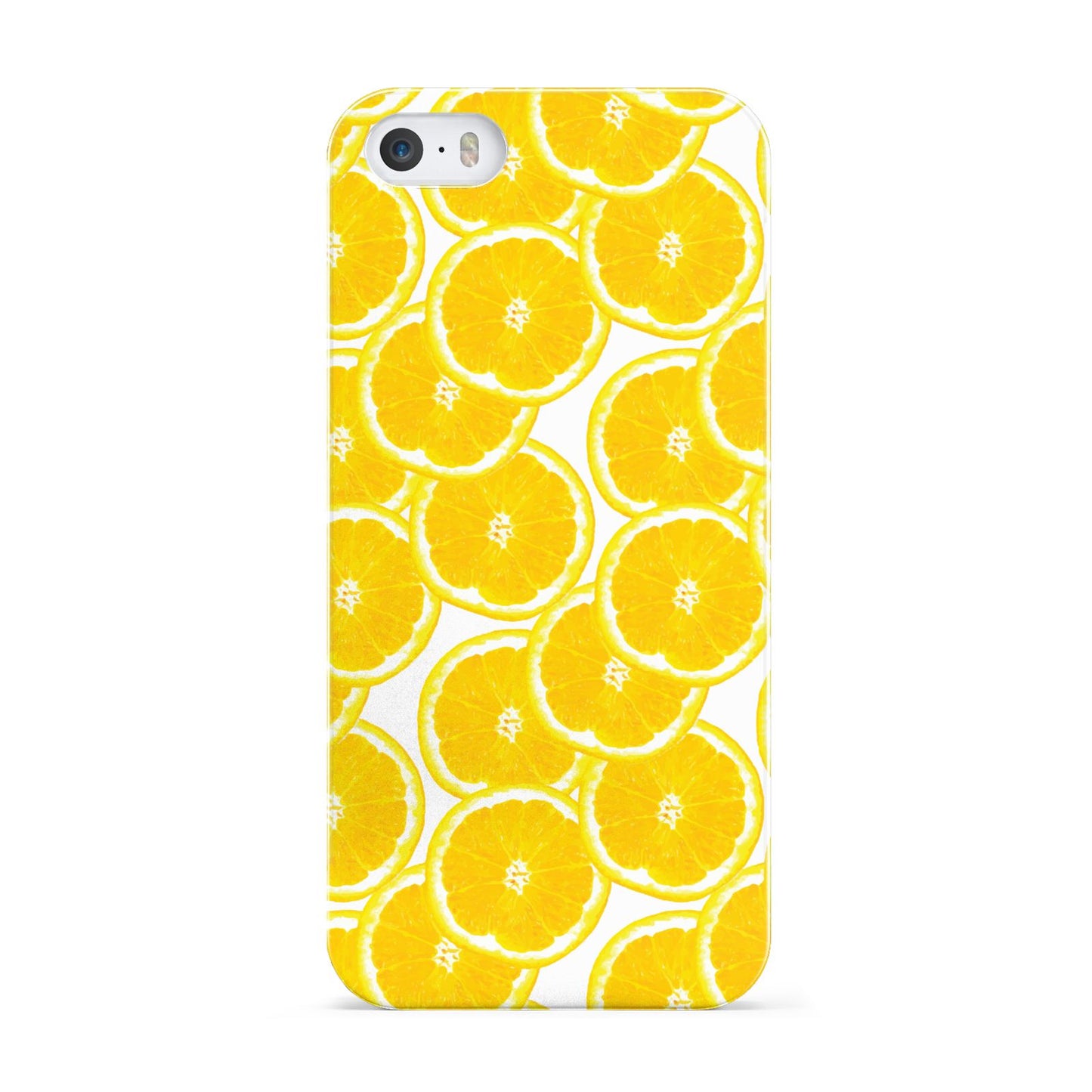 Lemon Fruit Slices Apple iPhone 5 Case