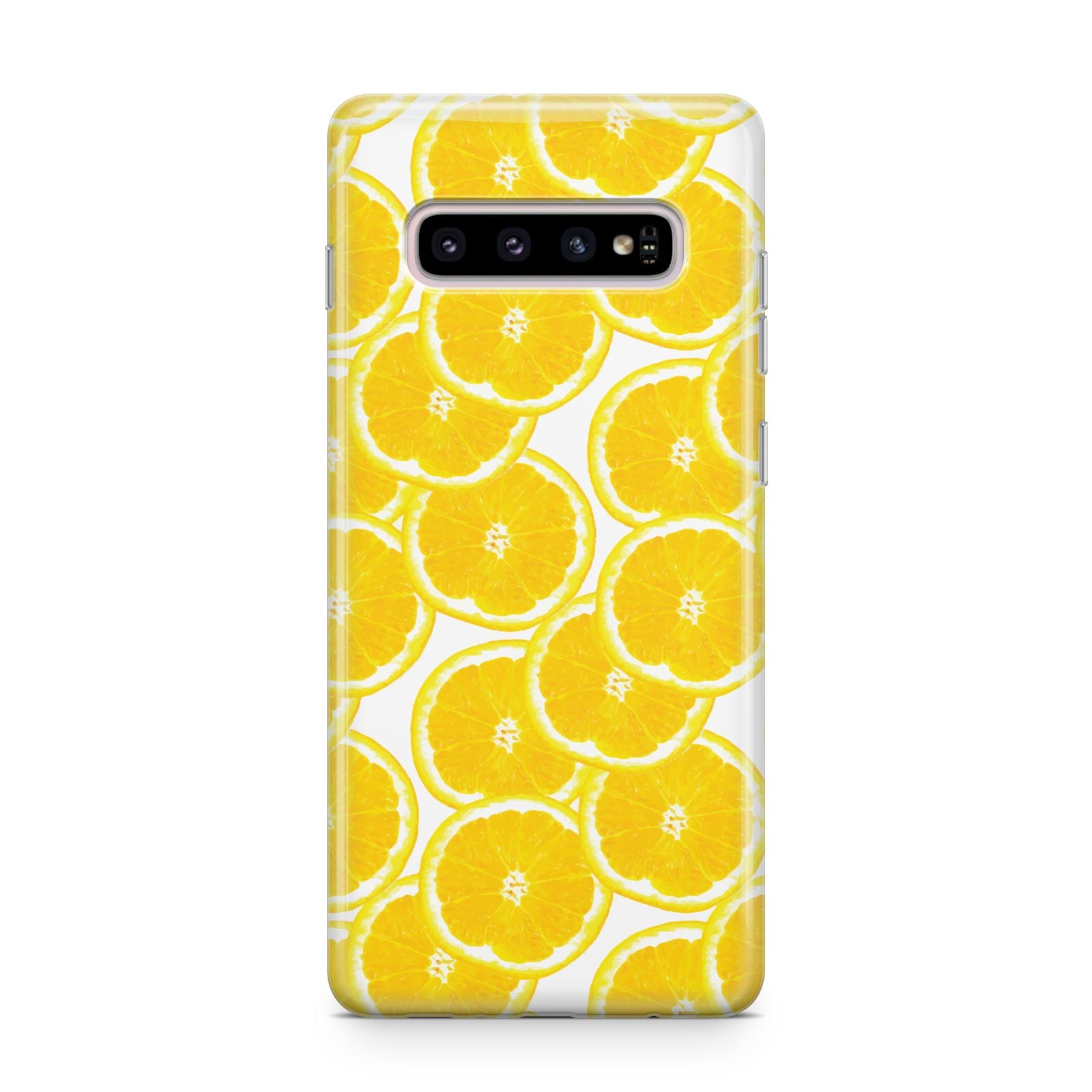 Lemon Fruit Slices Samsung Galaxy S10 Plus Case