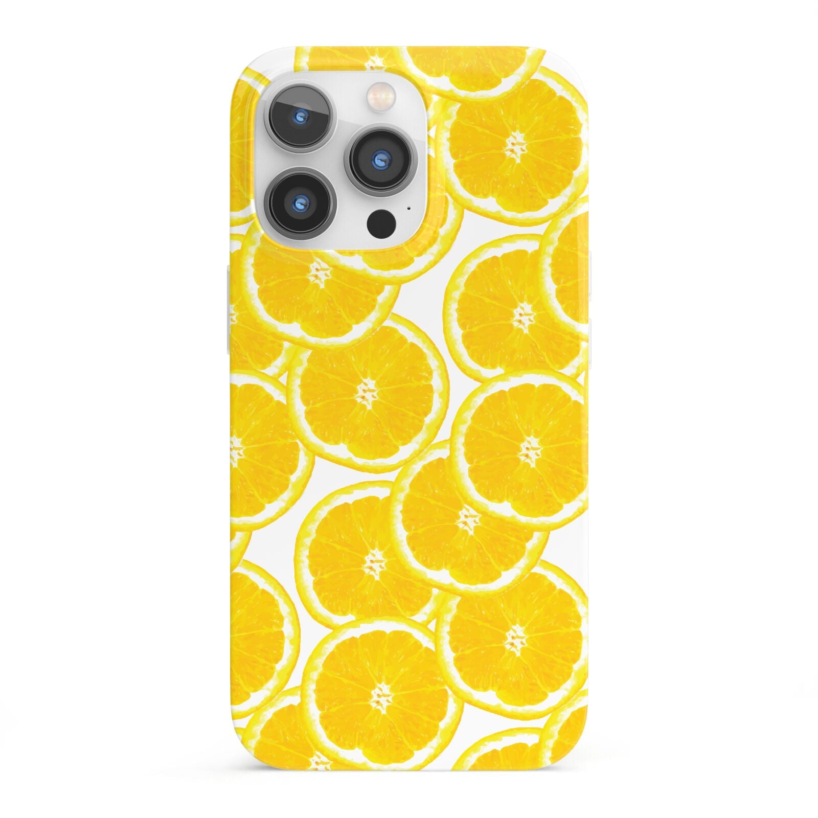 Lemon Fruit Slices iPhone 13 Pro Full Wrap 3D Snap Case