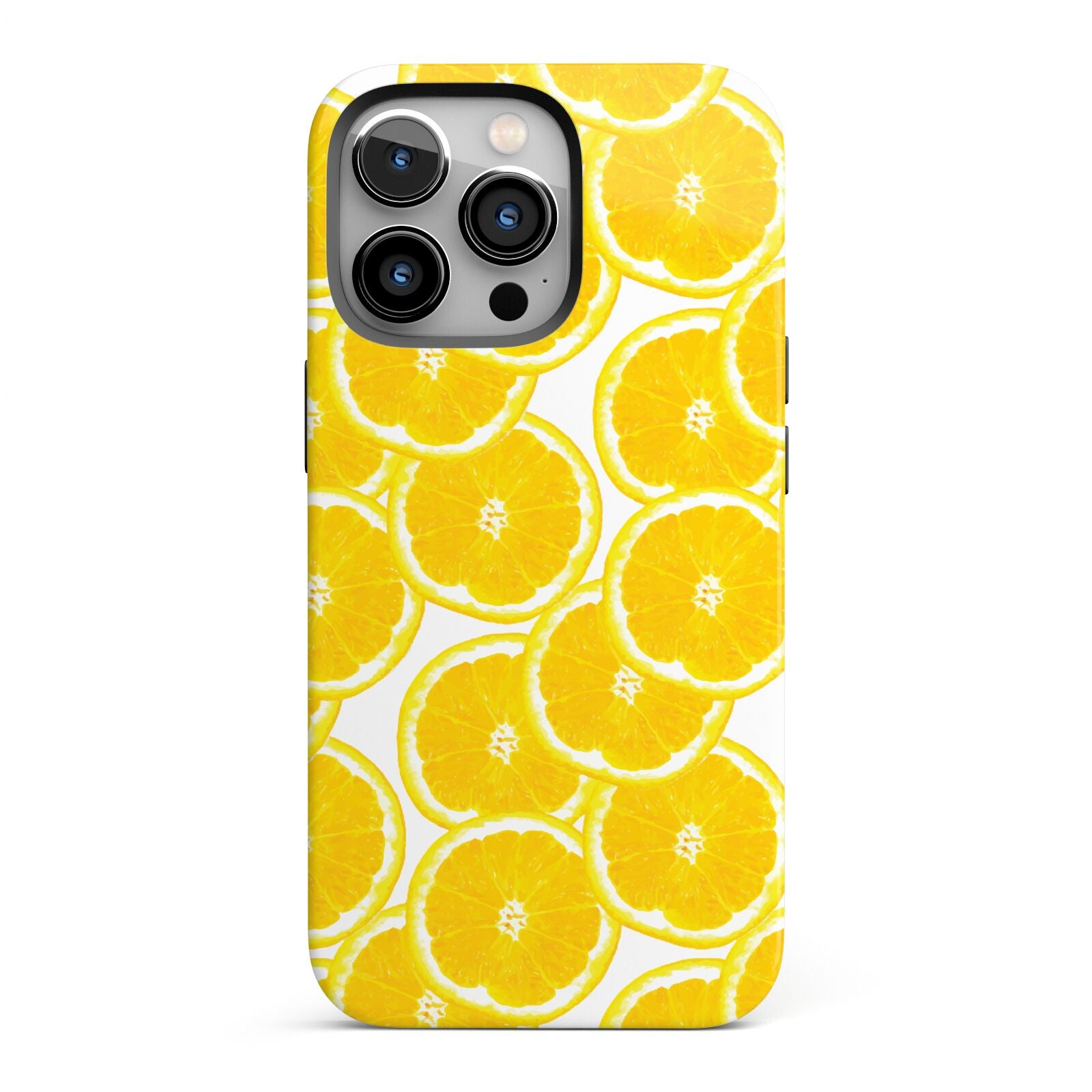 Lemon Fruit Slices iPhone 13 Pro Full Wrap 3D Tough Case