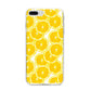 Lemon Fruit Slices iPhone 8 Plus Bumper Case on Silver iPhone