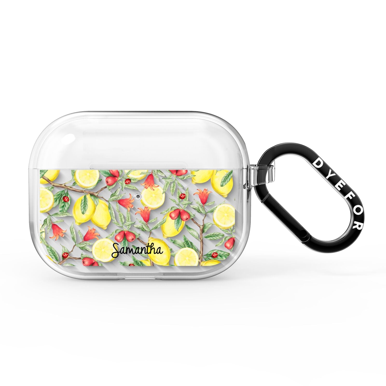 Lemon Tree with Name AirPods Pro Clear Case