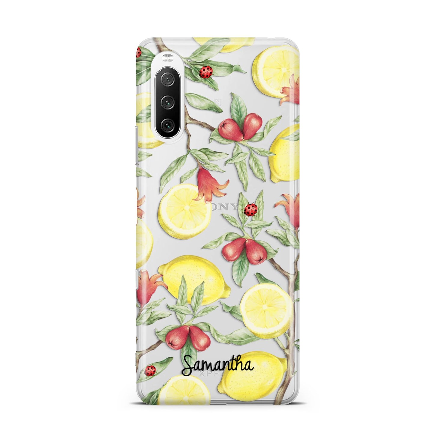 Lemon Tree with Name Sony Xperia 10 III Case