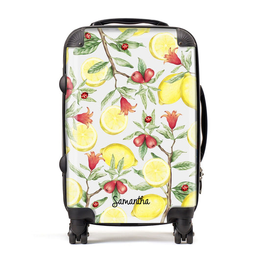 Lemon Tree with Name Suitcase