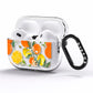 Lemons and Oranges AirPods Pro Clear Case Side Image